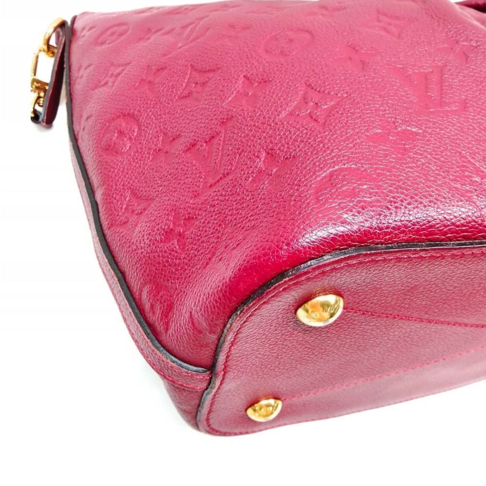 Auth Louis Vuitton LV Shoulder Bag M50638  MAZARINE PM Red Monogram Empreinte - Picture 7 of 16